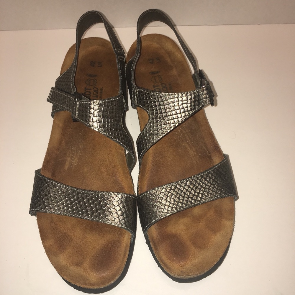 Naot Pamela Leather Sandal - Size 42 L11